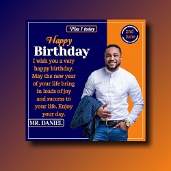 Birthday flyer